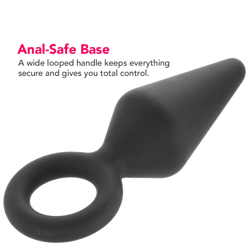 Anal Adventures Platinum Loop Plug in Small Anal Sex Toys > Butt Plugs - Tophatter Daily Deals