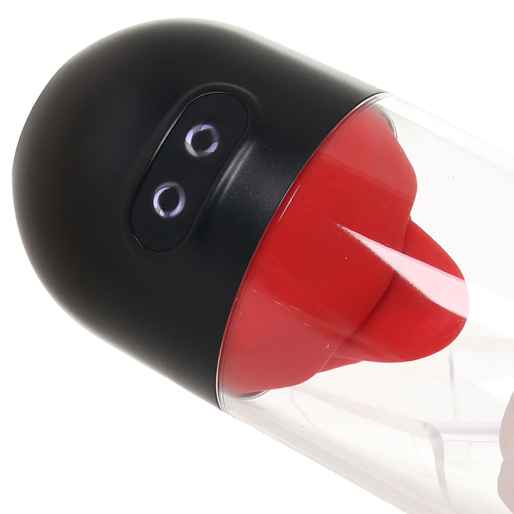 Delite Realistic Masturbator with Tongue Action Male Masturbators > Self-Contained Strokers - Tophatter Daily Deals