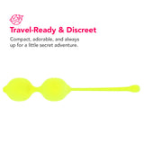 Lemon Squeeze.Relax.Repeat Kegel Dual Training Set Kegel, Ben Wa and Pelvic Health Tools - Tophatter Daily Deals