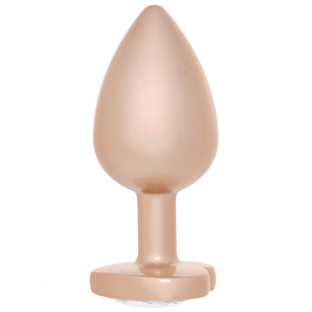 Booty Bling Gold Metal Jewelled Butt Plug in Large Anal Sex Toys > Butt Plugs - Tophatter Daily Deals