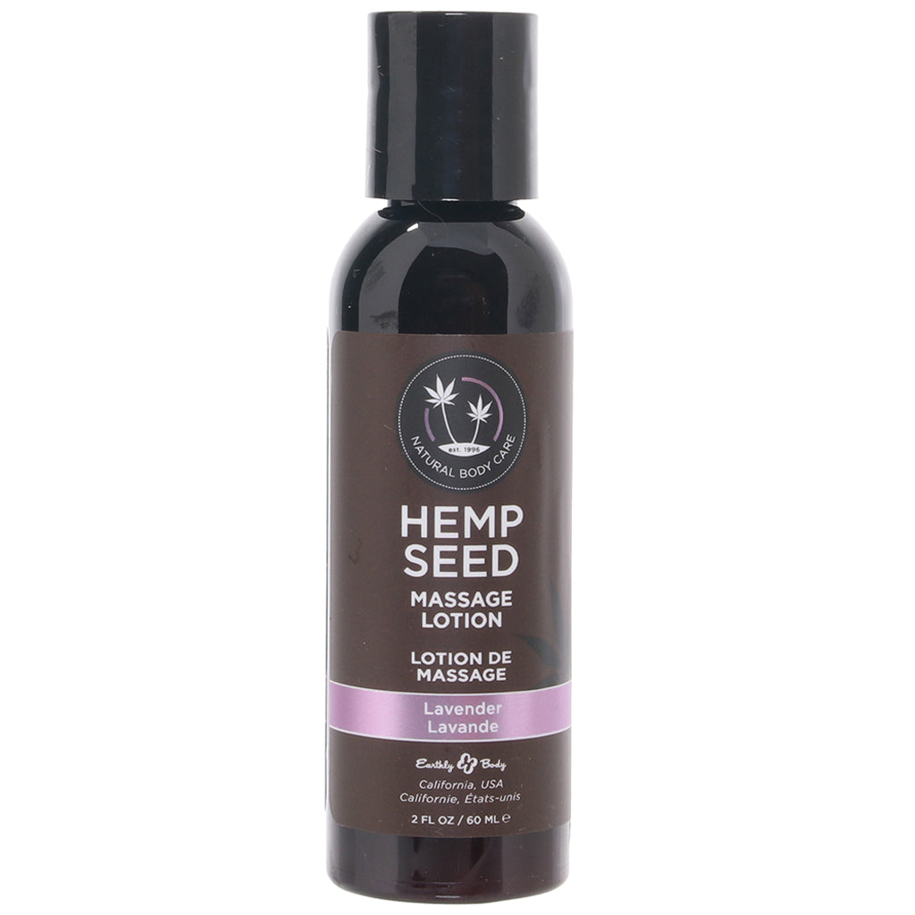 Hemp Seed Massage Lotion 2oz/60ml in Lavender - Tophatter's Adult Products Sensual Love > Massage - Tophatter Daily Deals