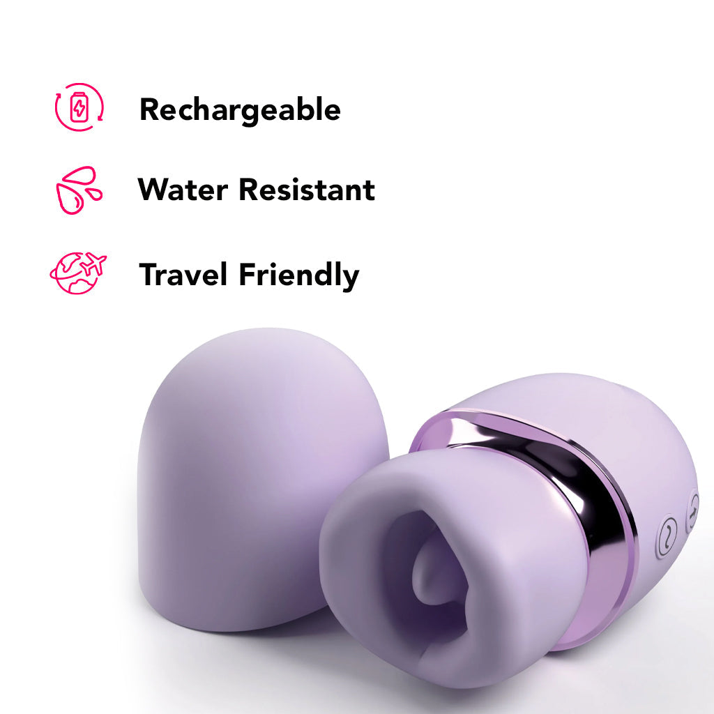 JimmyJane Hello Kiss Pro Stimulator Vibrators > Clitoral Suction & Stimulation - Tophatter Daily Deals