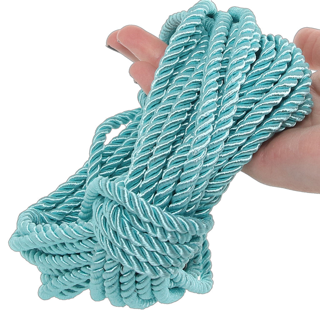 Ouch! 32.8'/10m Bondage Rope in Blue Bondage and Fetish > Restraints - Tophatter Daily Deals