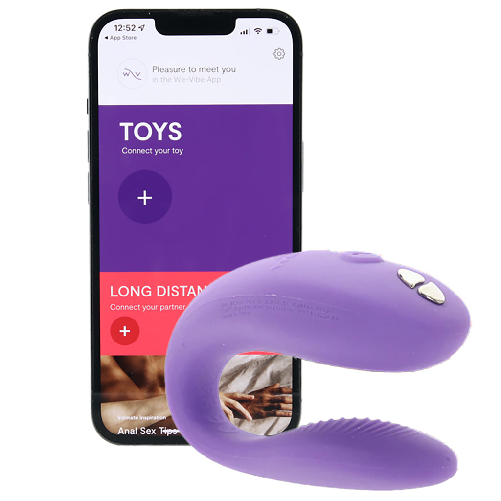 We-Vibe Sync Go Travel Couples Vibe in Purple - Tophatter's Vibrator Deals Online Vibrators > G-Spot Vibrators - Tophatter Daily Deals