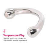 Stainless Steel G-Spotting Wand Dildo Sex Toys > G-Spot Dildos - Tophatter Daily Deals