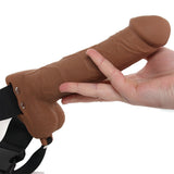 Fantasy X-tensions 7 Inch Hollow Strap-On Vibe in Brown Male Enhancement > Extenders and Sleeves - Tophatter Daily Deals
