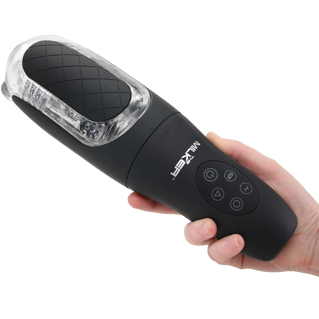 The Milker Pleasure Grip Auto Stroker - Tophatter's Adult Sex Toys Online Male Masturbators > Auto Strokers - Tophatter Daily Deals
