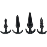 No.80 4-Piece Butt Plug Set Anal Sex Toys > Butt Plugs - Tophatter Daily Deals