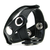 Blue Line T-Style Cock Ring with Ball Divider Bondage and Fetish > Cock and Ball Devices - Tophatter Daily Deals