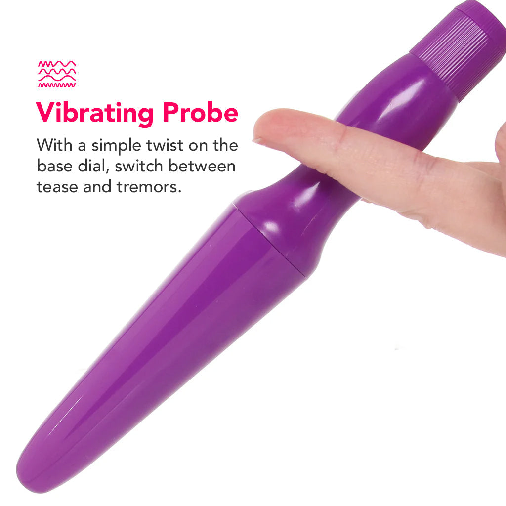 Waterproof Anal Probe Vibe in Purple - Tophatter's Vibrator Deals Online Vibrators > Anal Vibrators - Tophatter Daily Deals