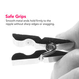 Stainless Steel Nipple Pegs Bondage and Fetish > Nipple Stimulators & Clamps - Tophatter Daily Deals