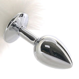 Running Wild White Tail Plug Anal Sex Toys > Butt Plugs - Tophatter Daily Deals