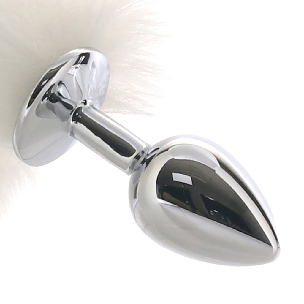 Running Wild White Tail Plug Anal Sex Toys > Butt Plugs - Tophatter Daily Deals