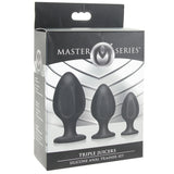Master Series Triple Juicers Anal Trainer Set Anal Sex Toys > Butt Plugs - Tophatter Daily Deals