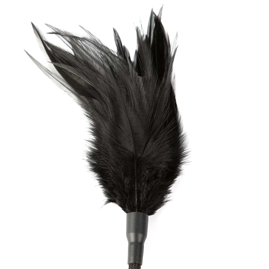 Sei Mio Slap and Tickle Dual Ended Crop & Tickler - Tophatter's Adult Sex Toys Online Bondage and Fetish > Whips and Crops - Tophatter Daily Deals