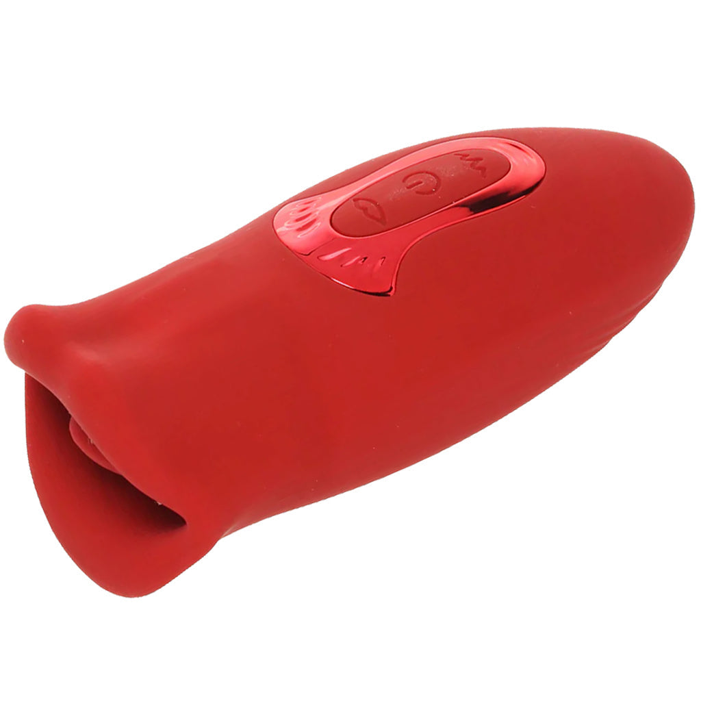 Clit-Tastic Tongue Licking Lover Vibe Vibrators > Clitoral Stimulators - Tophatter Daily Deals
