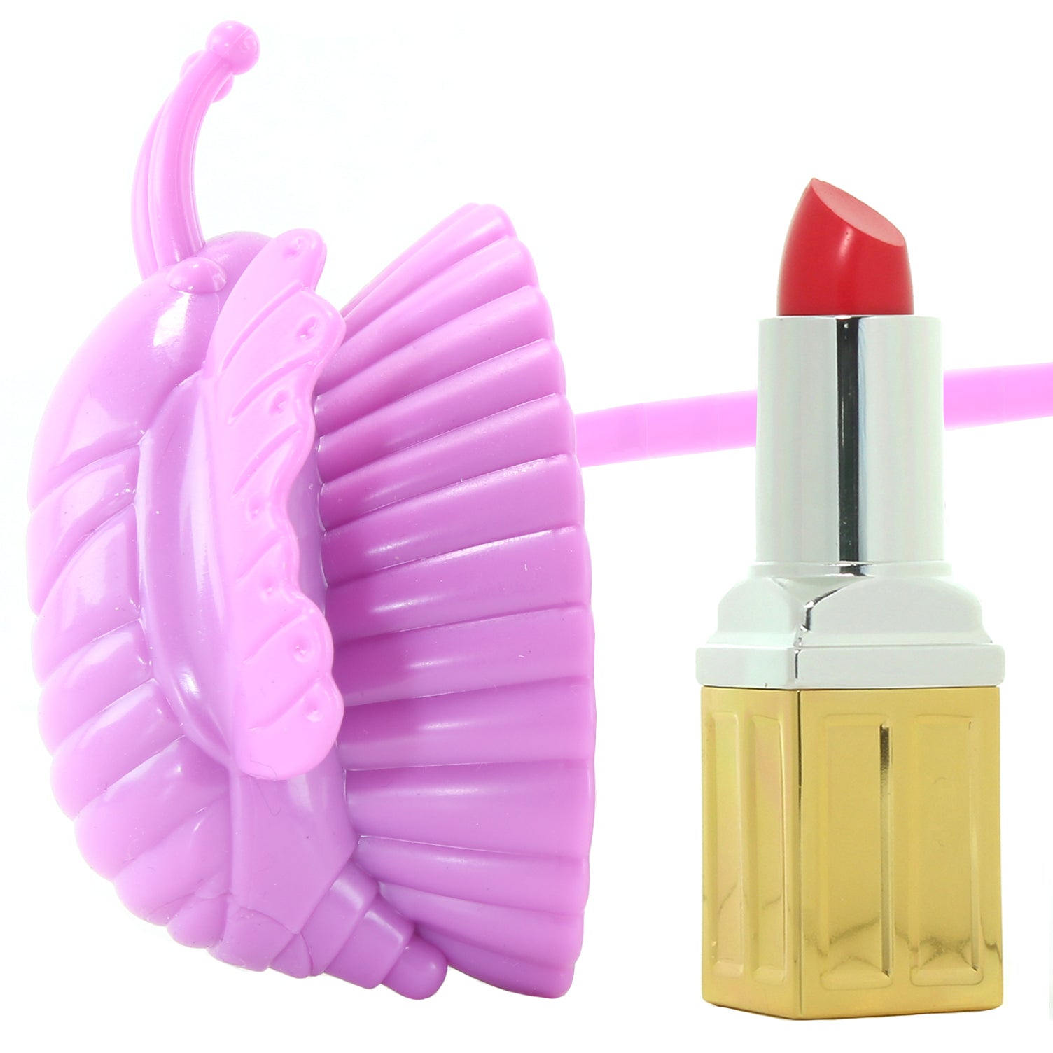 Fantasy For Her Butterfly Flutt-Her in Purple Vibrators > Clitoral Suction & Stimulation - Tophatter Daily Deals