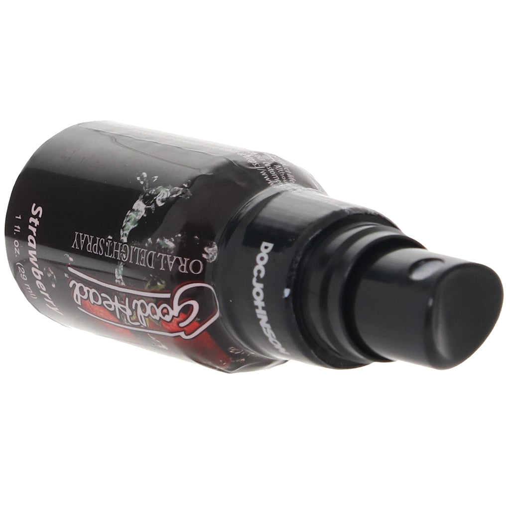 GoodHead Oral Delight Spray 1oz in Strawberry Lubes and Lotions > Flavored Sex Lubes - Tophatter Daily Deals