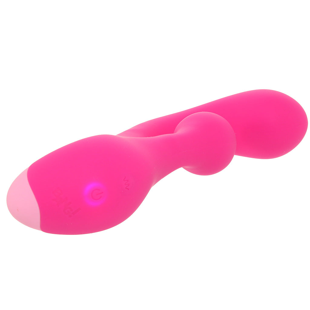 Bang! Gyro Silicone Rabbit Vibe in Pink Vibrators > Rabbit Vibrators - Tophatter Daily Deals