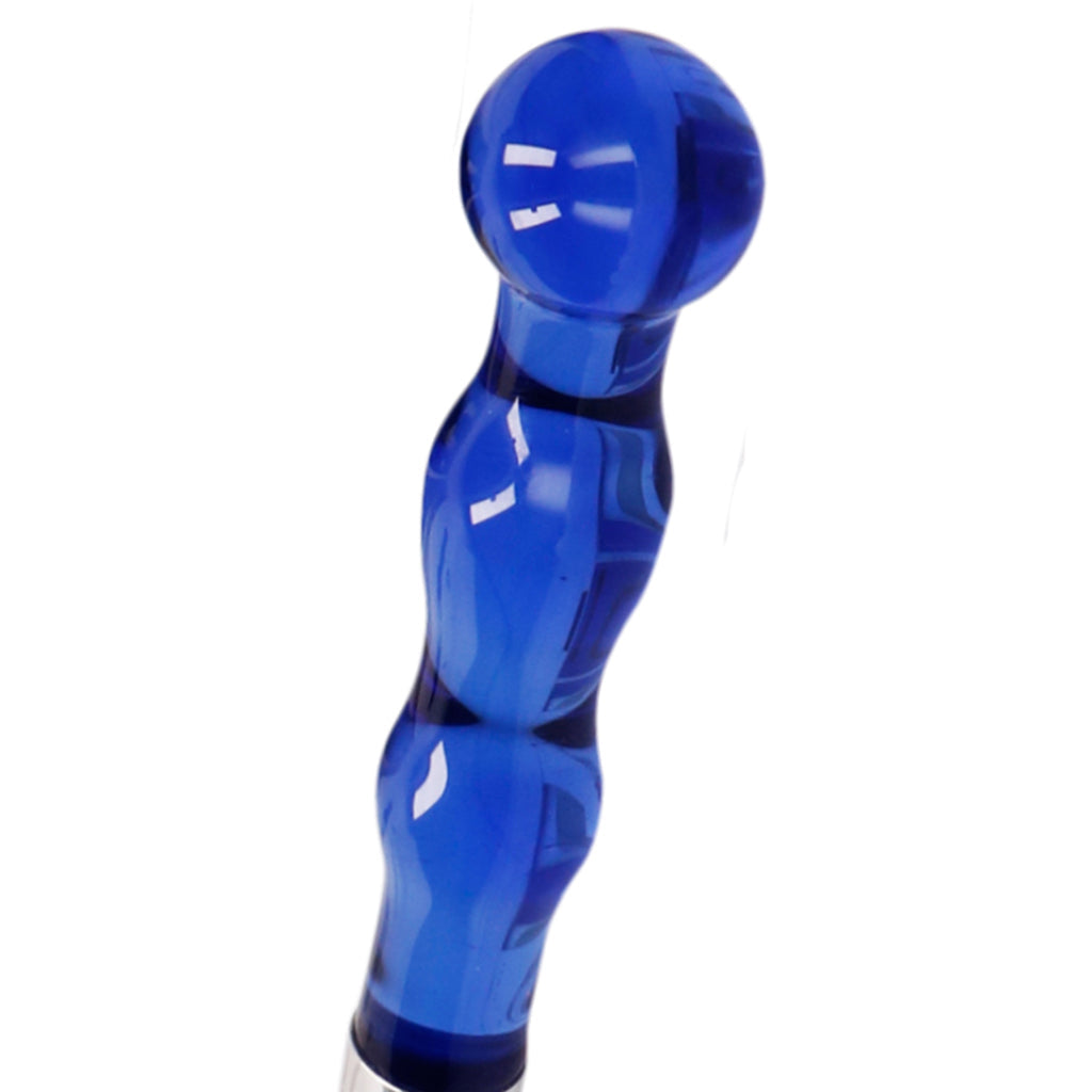 Chrystalino Whipster Glass Handled Flogger Bondage and Fetish > Whips and Crops - Tophatter Daily Deals