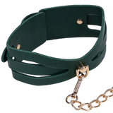 Sex & Mischief Indica Cutout Collar and Leash Bondage and Fetish > Leashes and Collars - Tophatter Daily Deals
