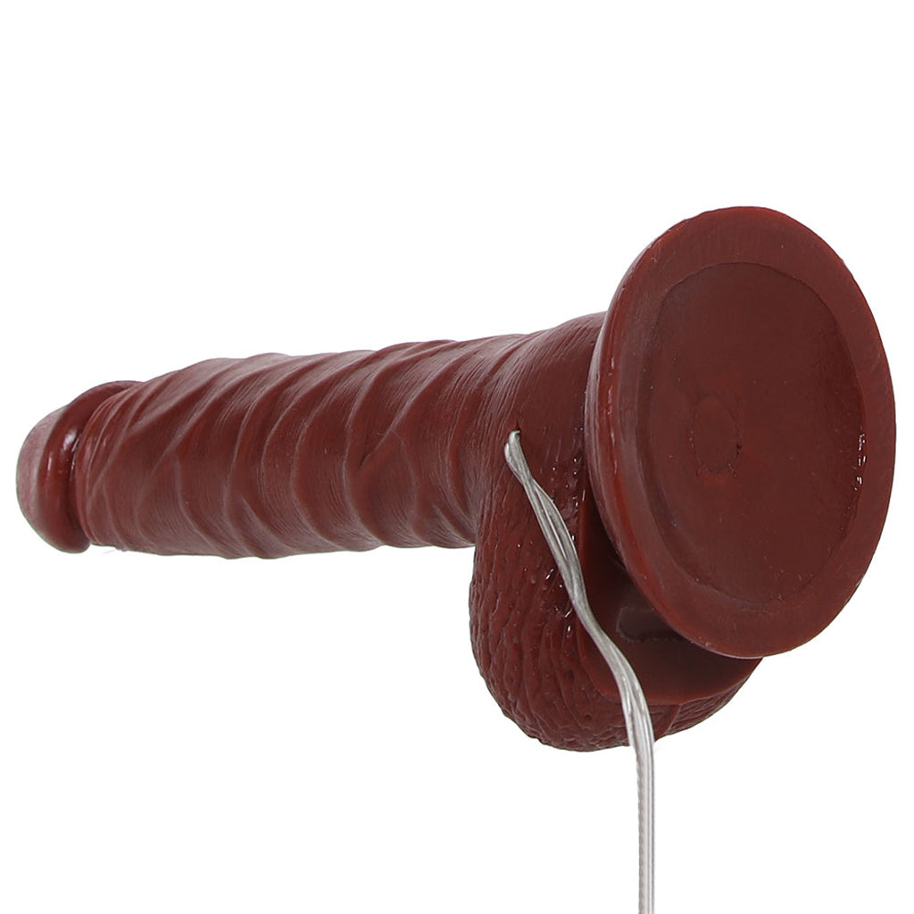 Mr. Just Right Elite Eight Vibe in Brown - Tophatter's Vibrator Deals Online Vibrators > Realistic Vibrator Dildos - Tophatter Daily Deals