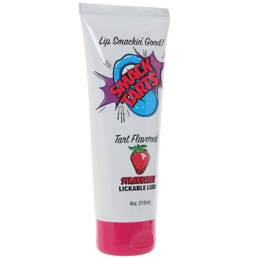 Smack Tarts Flavoured Lube 4oz/118ml in Strawberry Lubes and Lotions > Flavored Sex Lubes - Tophatter Daily Deals