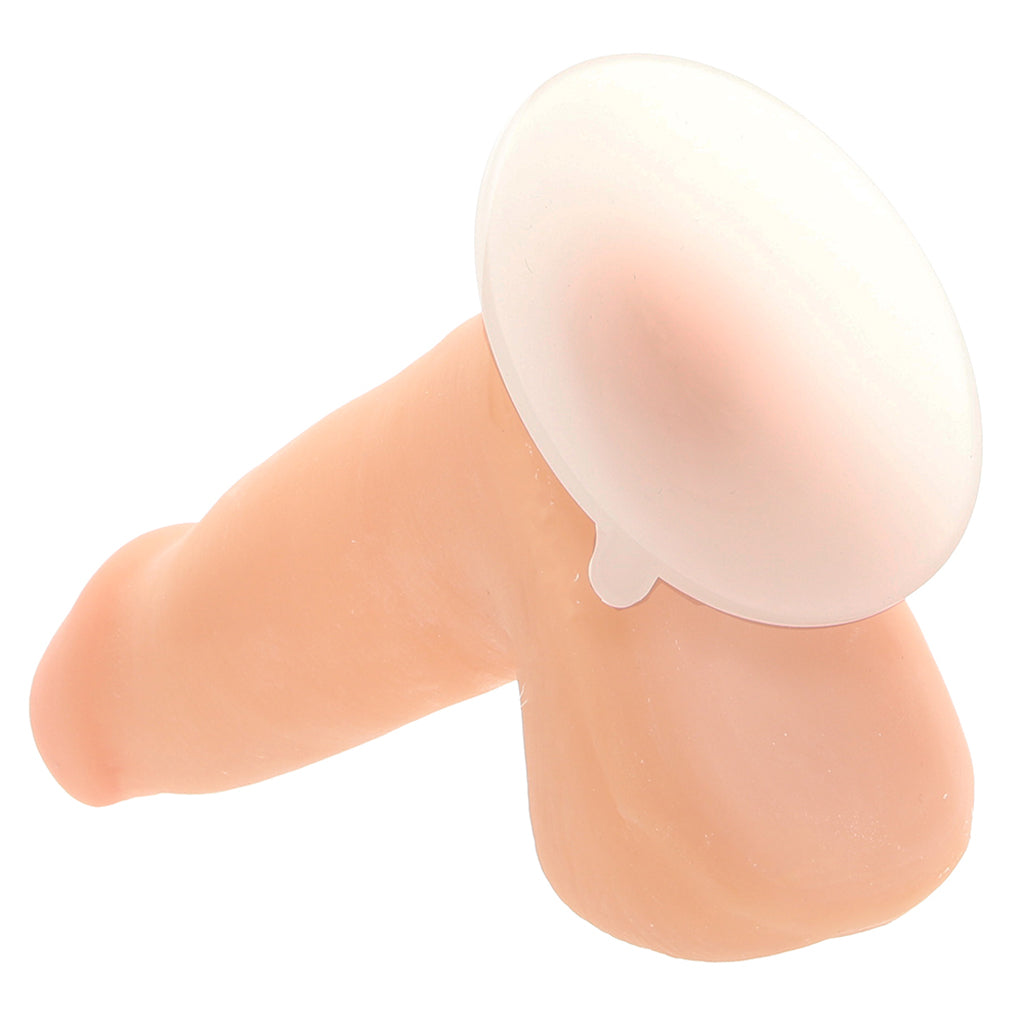 The Realistic 5 Inch Cock with Balls in Vanilla - Tophatter's Adult Sex Toys Online Dildo Sex Toys > Realistic Dildos - Tophatter Daily Deals