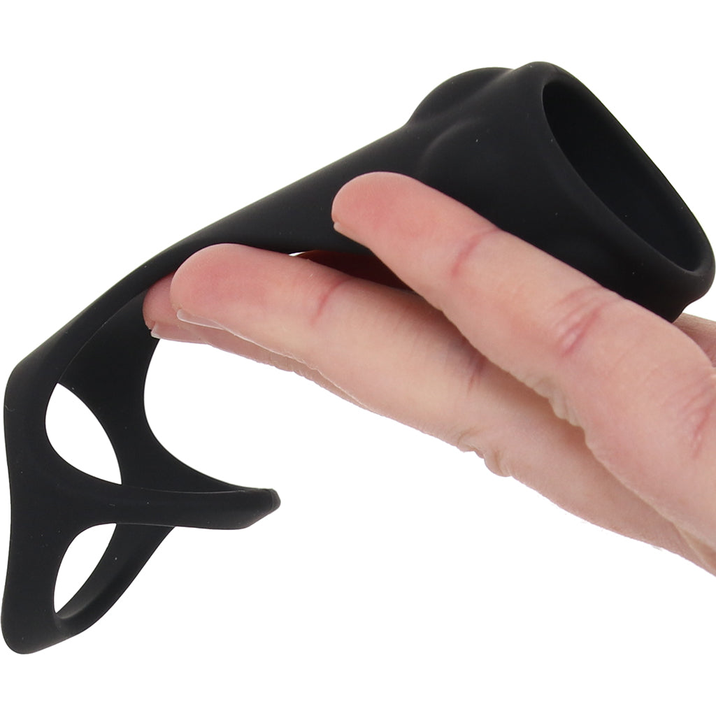 Enhancer Textured Cock Strap & Ball Stretcher Male Enhancement > Extenders and Sleeves - Tophatter Daily Deals