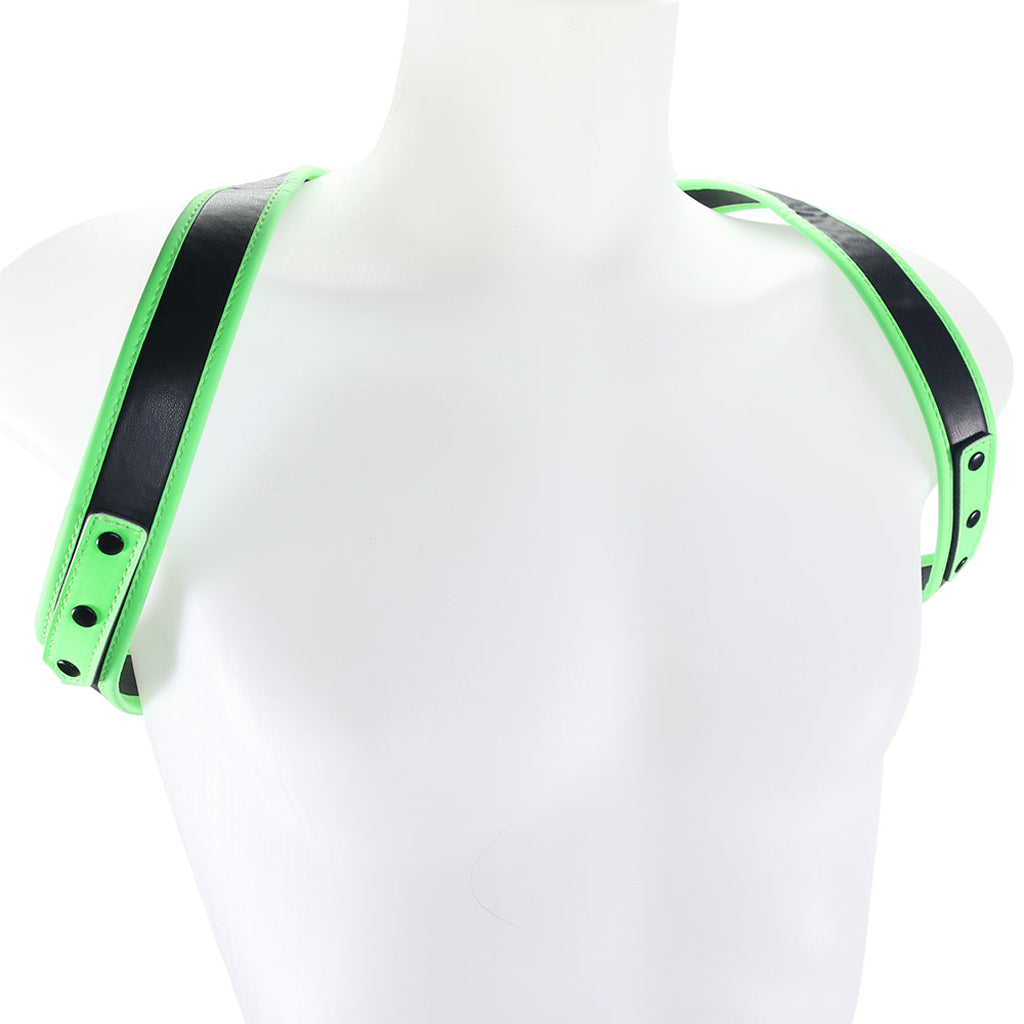 Ouch! Glow in the Dark Sling Harness /M Bondage and Fetish > Men's Bondage Wear - Tophatter Daily Deals