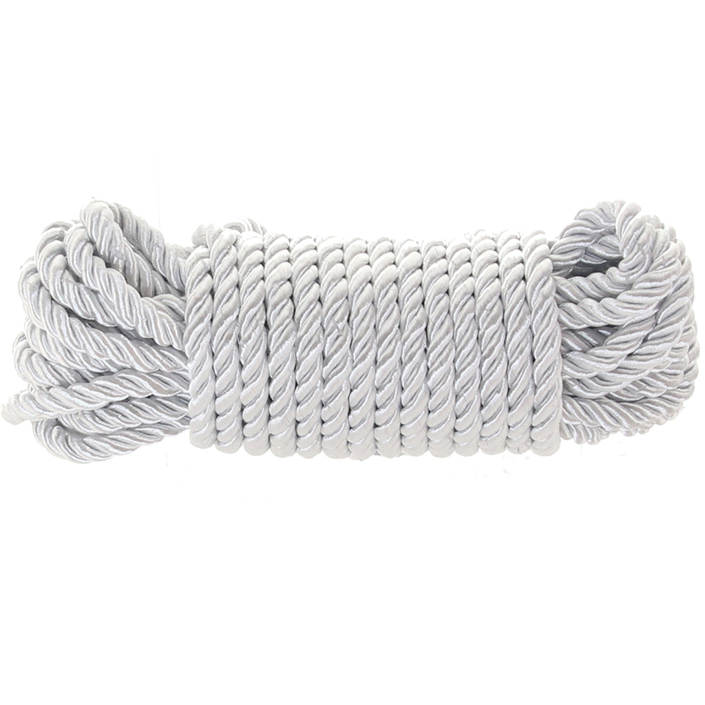 Bound 25 Foot Rope in Silver Bondage and Fetish > Restraints - Tophatter Daily Deals