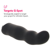 8 Function Classic Chic Curve Vibe in Black Vibrators > G-Spot Vibrators - Tophatter Daily Deals