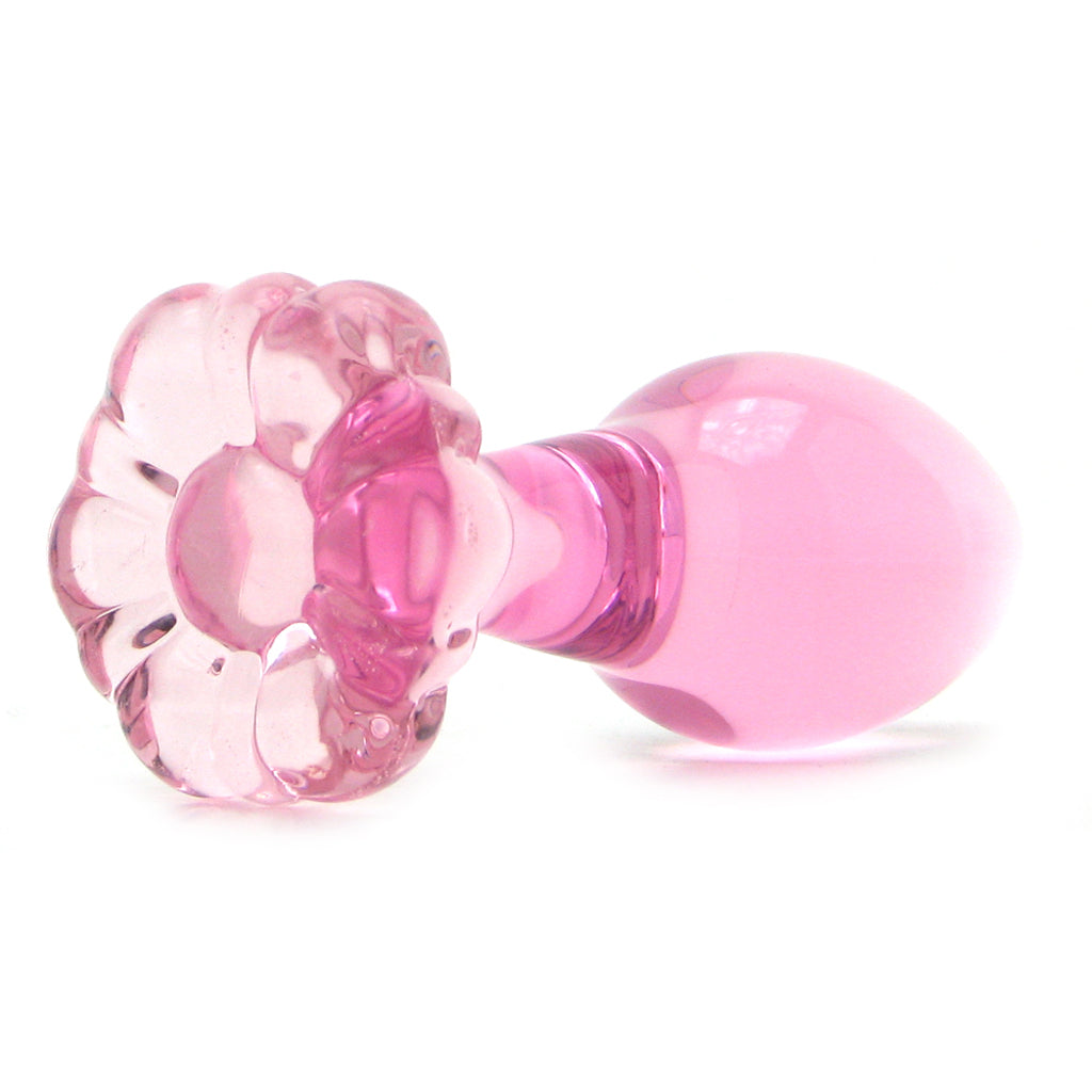 Icicles No. 48 Hand Blown Glass Butt Plug in Pink Anal Sex Toys > Butt Plugs - Tophatter Daily Deals