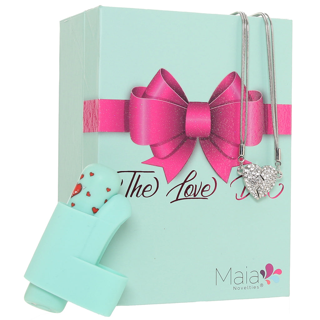 The Love Box Finger Vibe & Necklace Gift Set - Tophatter's Adult Sex Toys Online Vibrators > Finger Vibrators - Tophatter Daily Deals
