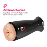 PDX Elite F*ck-Gasm Auto Suction Stroker in Light - Tophatter's Adult Sex Toys Online Male Masturbators > Auto Strokers - Tophatter Daily Deals
