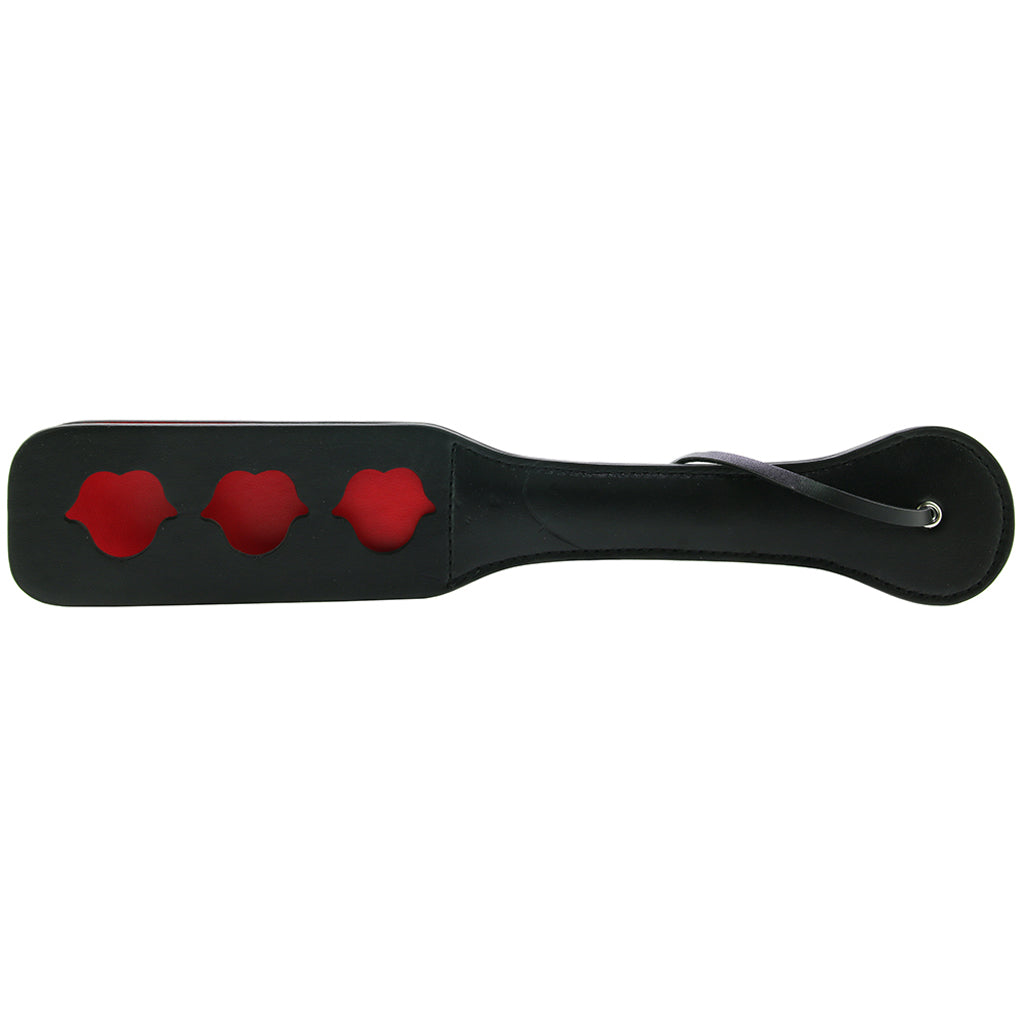 Ouch! LIPS Paddle - Tophatter's Adult Products Bondage and Fetish > Whips and Crops - Tophatter Daily Deals