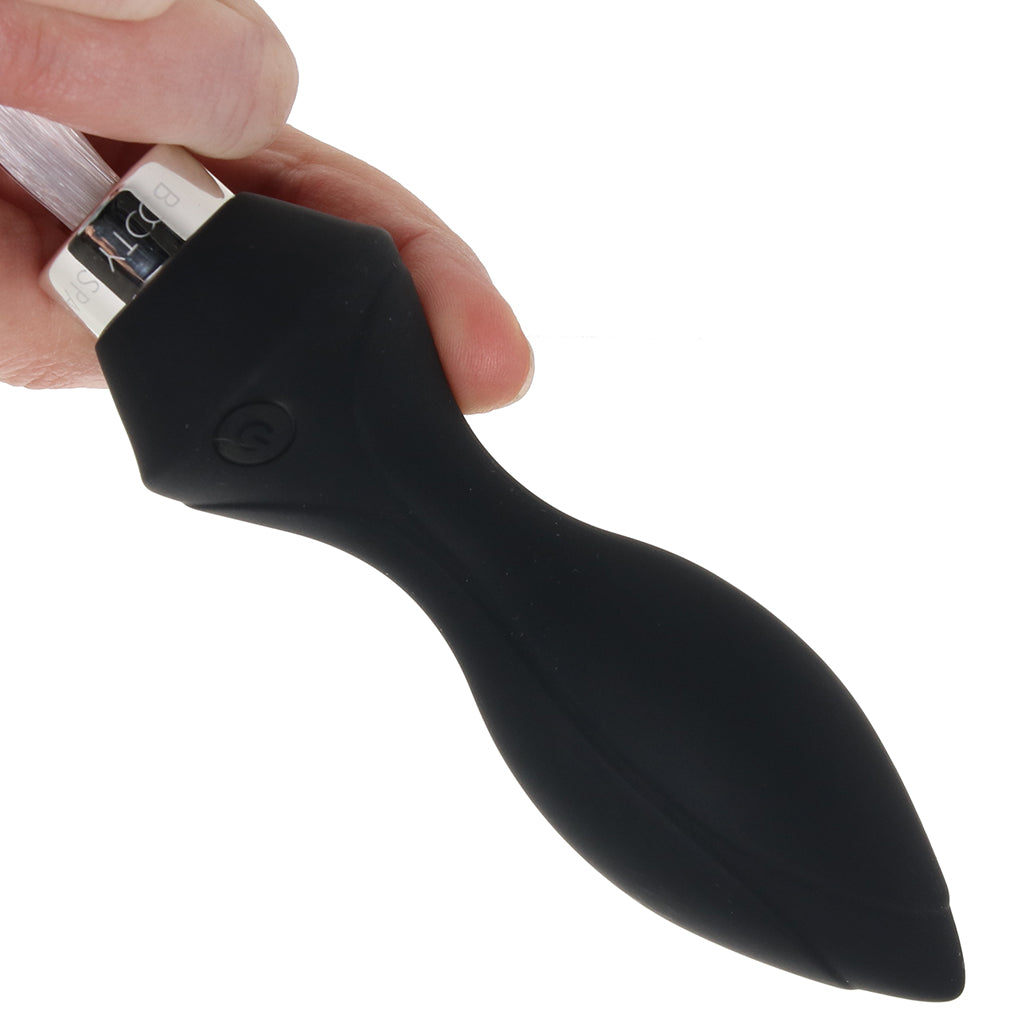 Booty Sparks Fiber Optic Vibrating Butt Plug Anal Sex Toys > Butt Plugs - Tophatter Daily Deals