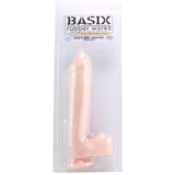 Basix 10 Inch Suction Base Dildo in Flesh Dildo Sex Toys > Realistic Dildos - Tophatter Daily Deals