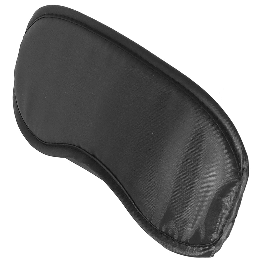 Black & White Satin Eye Mask Bondage and Fetish > Pleasure Masks and Dress Up Play - Tophatter Daily Deals