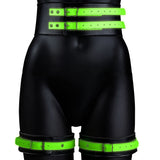 Ouch! Glow Bondage Belt with Thigh and Wrist Cuffs /XL Bondage and Fetish > Men's Bondage Wear - Tophatter Daily Deals