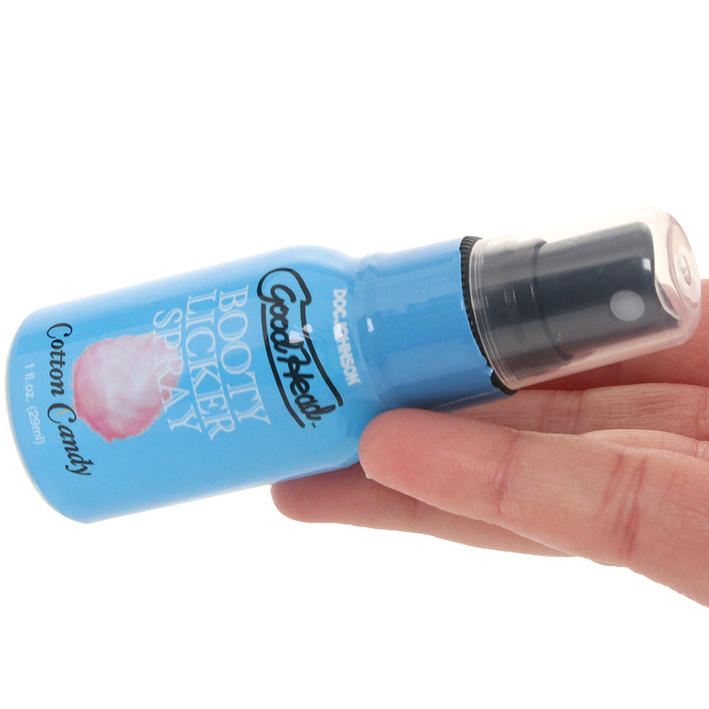 GoodHead Booty Licker Spray 1fl.oz/29ml in Cotton Candy - Tophatter's Adult Sex Toys Online Lubes and Lotions > Flavored Sex Lubes - Tophatter Daily Deals