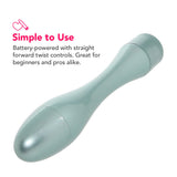 Teardrop Waterproof Probe Vibe in Green Vibrators > Traditional Vibrators - Tophatter Daily Deals