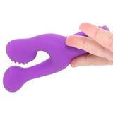Inya Finger Fun Rechargeable Vibe in Purple Vibrators > Rabbit Vibrators - Tophatter Daily Deals