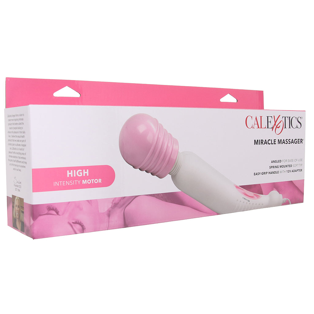 My Miracle Massager in Pink & White Vibrators > Wands - Tophatter Daily Deals