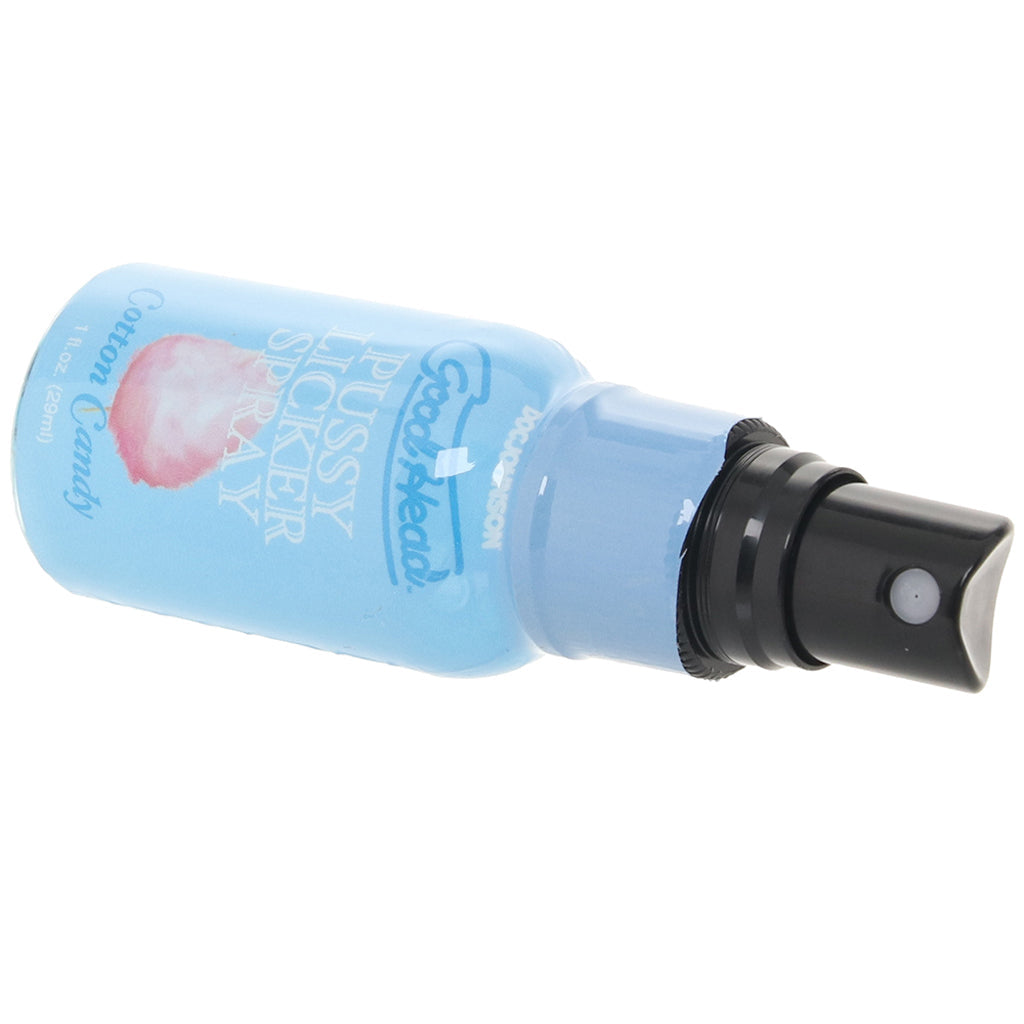 GoodHead Pussy Licker Spray 1fl.oz/29ml in Cotton Candy - Tophatter's Adult Sex Toys Online Lubes and Lotions > Flavored Sex Lubes - Tophatter Daily Deals