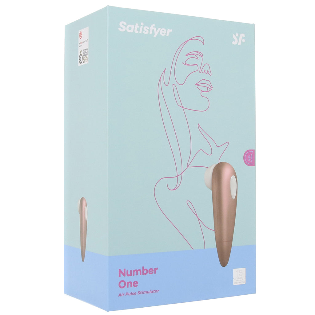 Satisfyer Number One Air Pulse Stimulator Vibrators > Clitoral Stimulators - Tophatter Daily Deals