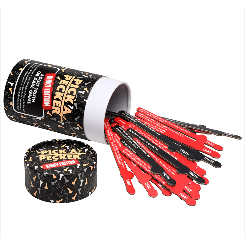 Pick-A-Pecker Kinky Edition Truth or Dare Game - Tophatter's Adult Sex Toys Online Sensual Love > Games - Tophatter Daily Deals