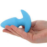 Bang! Thrusting & Vibrating Silicone Butt Plug in Blue Anal Sex Toys > Butt Plugs - Tophatter Daily Deals