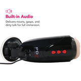 Dirty Talk Interactive Starter Stroker Male Masturbators > Self-Contained Strokers - Tophatter Daily Deals