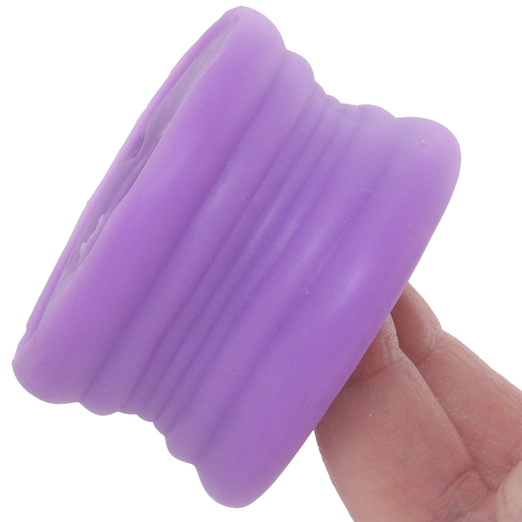 Slop Top Dirty Luv Glow-In-The-Dark Stroker Ring Male Masturbators > Pocket Strokers - Tophatter Daily Deals
